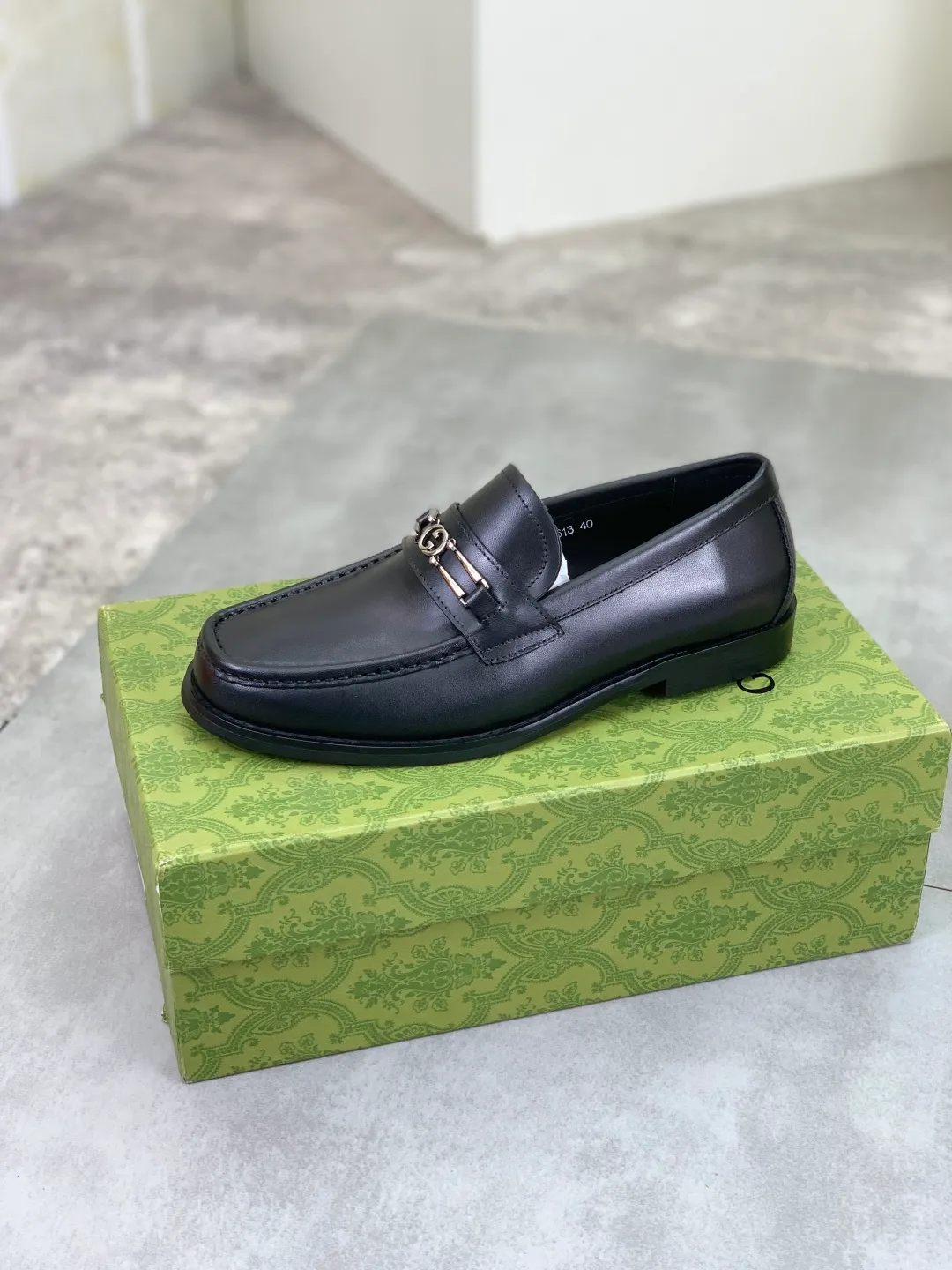 Men's men's shoes 💰P480 [New style] Water-dyed cowhide 💰💎💎💎 [Gucci] GUCCI high-end men's formal business leather shoes, original order 1:1 authentic goods! Original imported high-end open-edge beaded calfskin, original metal buckle, imported first-layer cowhide lining for feet, original outsole, men's shoe size: 38-45, 4️⃣ colors available
